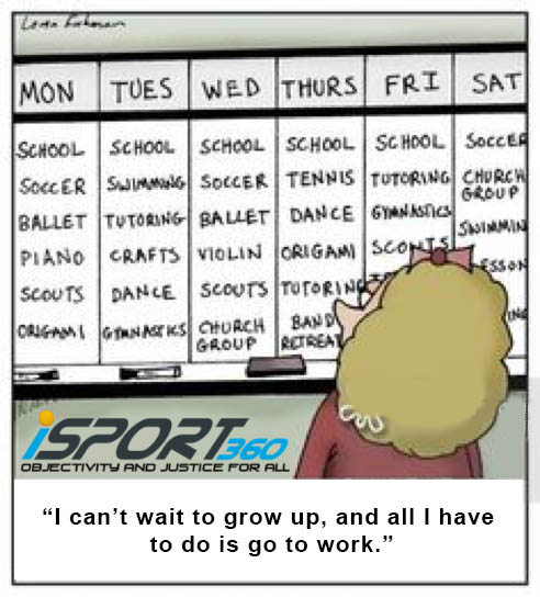 Youth Sports Overscheduling