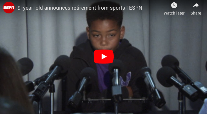 Youth Sports Retiring