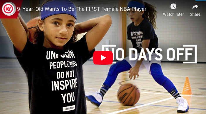 9 Year Old First Female NBA Player